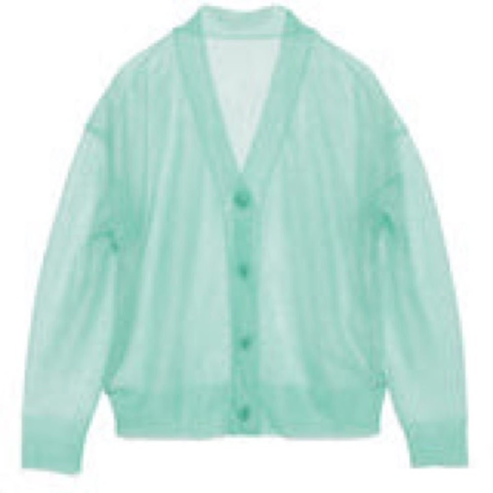 SNIDEL Sheer Knit Cardigan